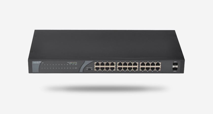 銳捷網絡 24口POE RG-NBS1826GC-LP 