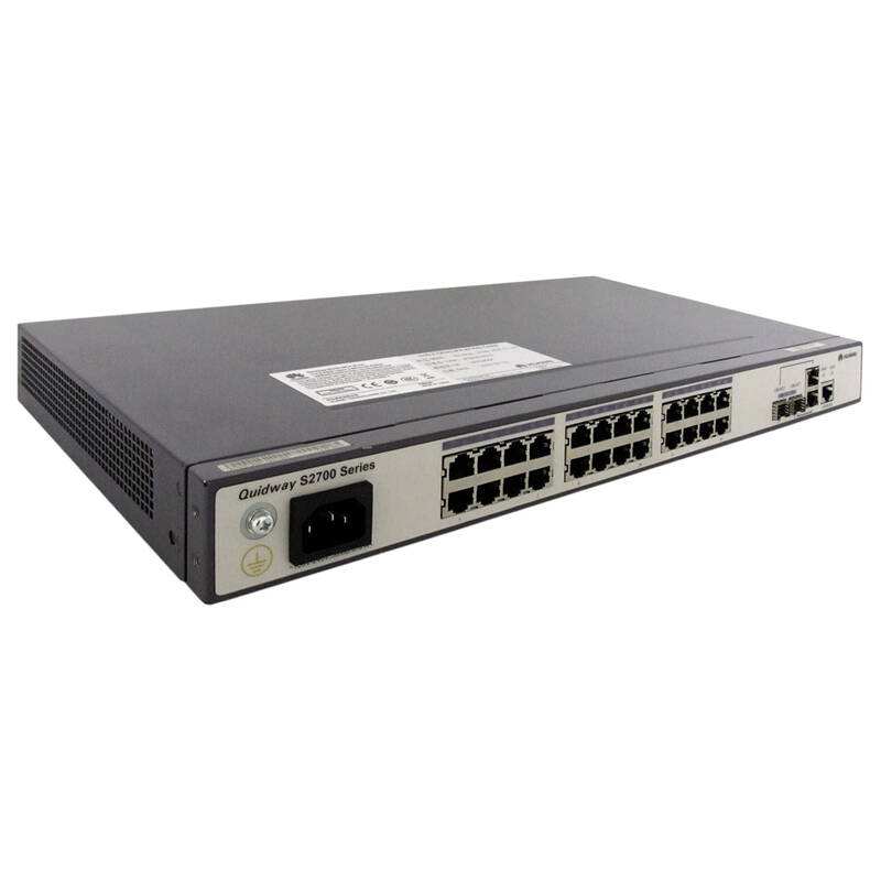 華為 (HUAWEI) S2700-26TP-EI-AC 二層24口百兆企業級交換機 